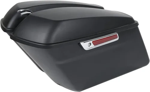 Vista 7 de TCMT Bolsas de sillín rígidas de color negro mate + llaves de pestillo y forros, inserto de alfombra para Harley modelos Touring 2014-2024 Road King