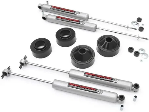 Vista 3 de Rough Country - Kit de elevación de 1.75" para Jeep Wrangler JK 2007-2018 - 65140