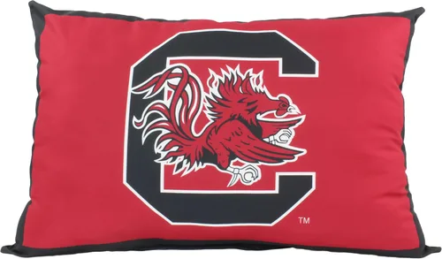 Vista 6 de College Covers Almohada de tiro de 28 x 20 pulgadas, Arkansas Razorbacks