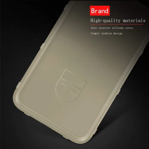 Vista 6 de Funda protectora táctica para iPhone 11 (serie Rugged Shield), TPU gruesa y sólida, funda protectora táctica para iPhone 11 (6.1 pulgadas), arcilla