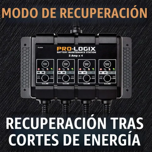 Vista 5 de Clore Automotive PL4020 SOLAR Pro-Logix Estación de mantenimiento de batería, 4 tableros, Battery Maintainence Station