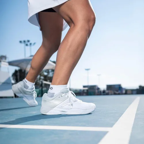 Vista 5 de HEAD Tenis Revolt EVO 2.0 para mujer, BlancoGris, 6.5