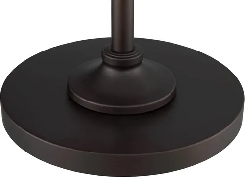 Vista 3 de 360 Lighting Kayne - Lámpara de pie Downbridge de bronce de 61 pulgadas de Bronce - Atenuador USB incluido