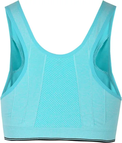 Vista 35 de Brasier deportivo o para yoga con cierre frontal de ganchos y cremallera para mujer