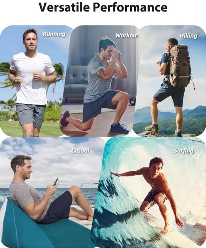 Vista 5 de HIFEOS Pantalones cortos deportivos para hombre, pantalones cortos de entrenamiento para correr, tenis, gimnasio, 5, 7, 9 pulgadas, cómodos