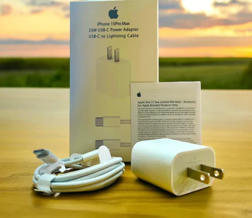 Cargador iphone 25W reales de DONARMANDOFICIAL