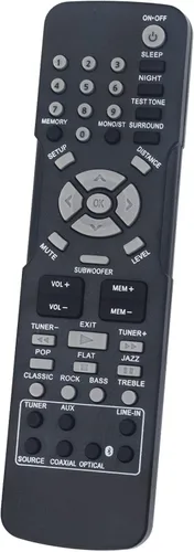 Vista 2 de Nuevo RT2781BE - Control remoto de repuesto para sistema de cine en casa RCA RT2781 RT2781BE