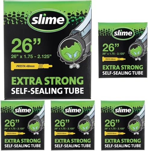 Vista 20 de Slime 30051 Tubo interior de bicicleta con sellador de pinchazos Slime extra fuerte, autosellante, evita y repara, válvula Schrader, 16 pulgadas x