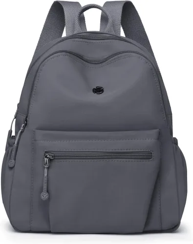 Vista 45 de Tanweibago Mini mochilas de nailon para mujer, mochilas pequeñas de 11L para mujer, mochila ligera casual para mujer, mochila de viaje de compras
