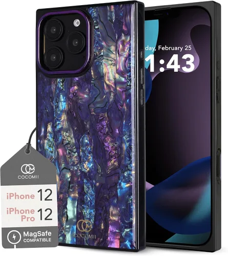 Vista 60 de Cocomii - Funda rectangular compatible con iPhone Xs/X - Perla opalescente, brillo brillante, para mujeres, niñas, hombres, funda protectora