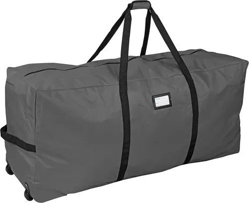 Vista 2 de ProPik Bolsa de almacenamiento con ruedas para árbol de Navidad, se adapta a árboles de vacaciones desmontados de hasta 7.5 pies de alto, 22 x 16 x