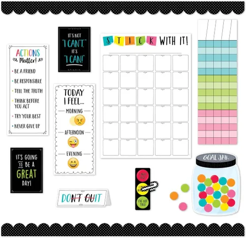 Vista 8 de Creative Teaching Press Tablero de anuncios 3D POP! Picket Fence (10173)