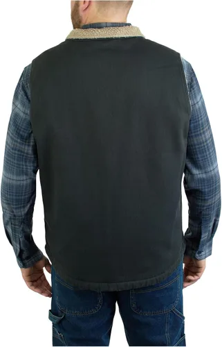 Vista 2 de Chaleco forrado para hombre Wolverine Upland Sherpa