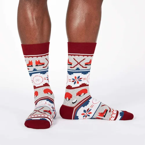 Vista 2 de Sock It To Me - Calcetines con diseño de extraterrestres y del espacio para hombre