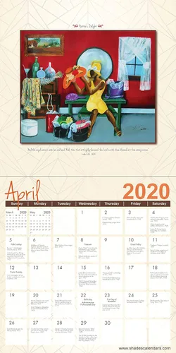 Vista 5 de Calendario 2020 El arte de Annie Lee
