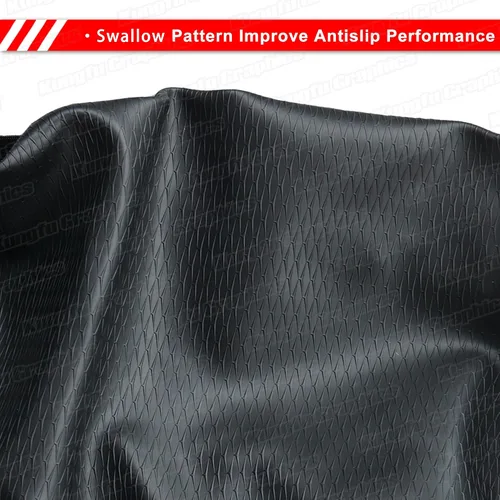 Vista 3 de Funda de asiento para XCW EXC-F XCF-W 150 250 300 350 450/2024 XCW EXC-F XCF-W 150 250 300 450 500 (patrón de golondrina), color negro