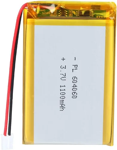 Vista 21 de Batería de 3.7V 200mAh 502025 Li-ion Li-Po recargable de iones de litio con conector de paso de 2P PH 0.079 in