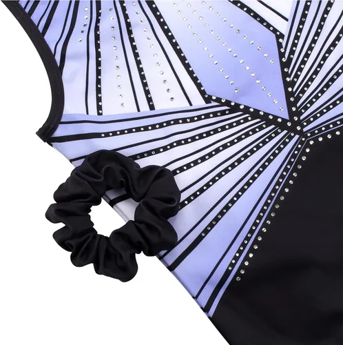 Vista 78 de MODAFANS Leotardos de gimnasia para niñas brillantes para bailar ballet, pantalones cortos con espalda cruzada