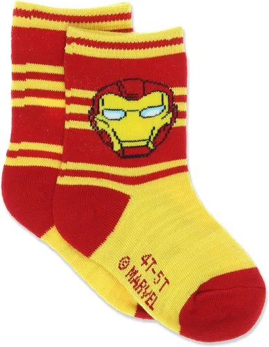 Vista 5 de Super Hero Adventures Spider-Man - Calcetines para niños pequeños, paquete de 6