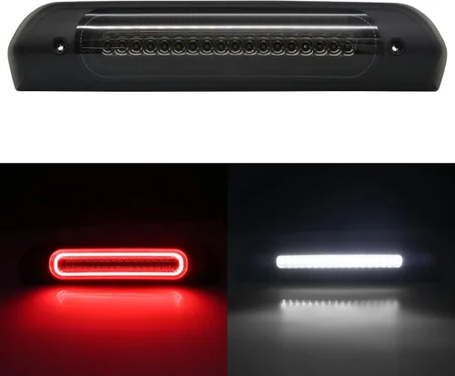 Vista 10 de Luz de freno LED de reemplazo para tercera luz para Ram 1500 1994-1997 y 1999-2001 / Ram 2500 3500 1994-1997 y 1999-2002, luz de carga de alto lente