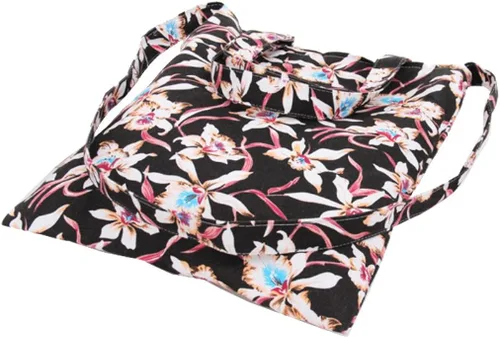 Vista 4 de nuni Orquídea Patrón Floral de la mujer Canvas bolsa Mix bolso crossbody bolsa