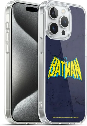 Vista 175 de Head Case Designs Funda de gel con licencia oficial de Batman DC Comics Bat Signal Logos [protección de grado militar] compatible con Apple iPhone 7