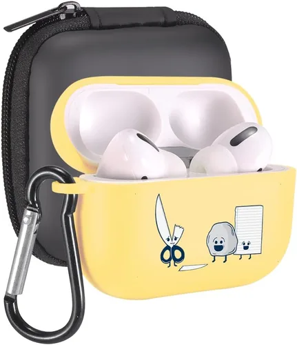 Vista 31 de Funda de mariposas rosas para AirPods Pro con llavero, diseño de animales lindos funda protectora de TPU suave compatible con AirPods Pro Charging