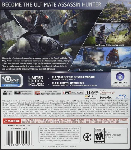 Vista 2 de Assassin's Creed Rogue- PlayStation 3