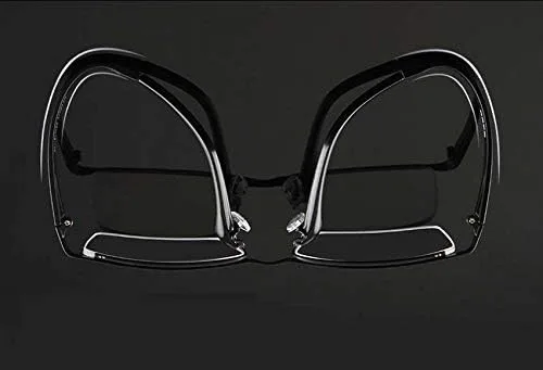 Vista 7 de Agstum - Gafas de negocios para hombre con marco de metal, lentes transparentes