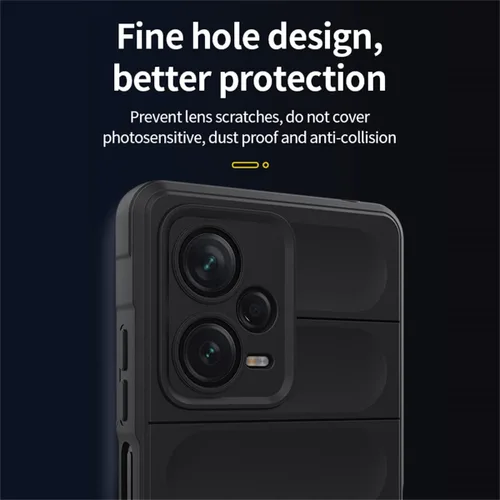Vista 7 de Funda compatible con Xiaomi Redmi Note 12 Pro Plus 5G Funda de silicona suave a prueba de golpes a prueba de arañazos a prueba de polvo resistente