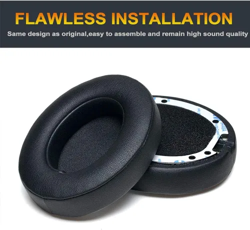Vista 5 de Almohadillas de repuesto para Beats Studio 3 (A1914), auriculares inalámbricos Studio 3.0, almohadillas para auriculares, piezas de reparación