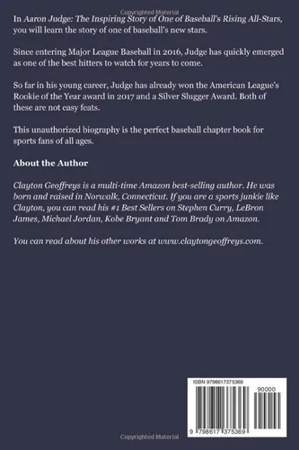 Vista 2 de Aaron Judge The Inspiring Story of One of Baseball's Rising All-Stars (Baseball Biography Books)