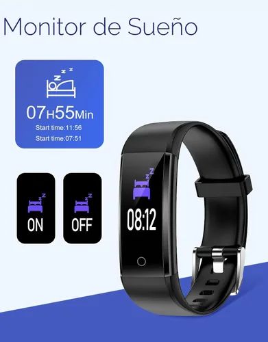 Vista 3 de GRV - Reloj de seguimiento de acondicionamiento físico sin Bluetooth, sin aplicación, sin teléfono requerido; impermeable, reloj con podómetro
