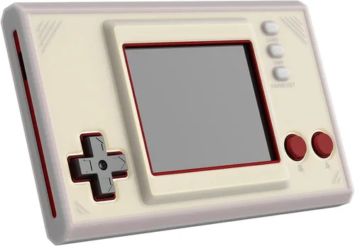 Vista 7 de PlayVital Funda protectora de silicona transparente para Nintendo Game & Watch Super Mario Bros con 2 protectores de pantalla
