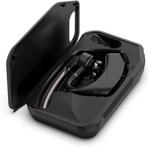 Vista 3 de Funda de carga compatible con Plantronics Voyager 5200, funda de carga con cable USB para Voyager 5200