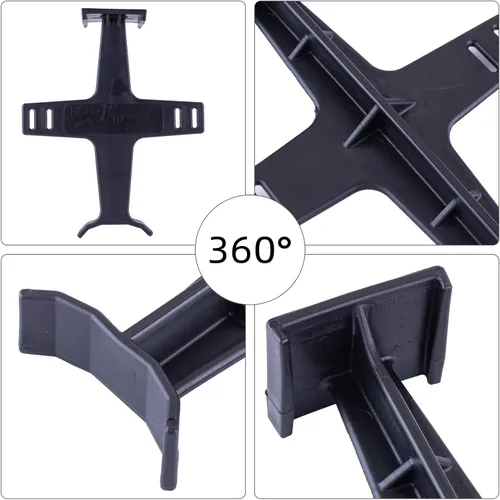 Vista 3 de Soporte de horquilla universal para motocicleta de 10.6 pulgadas, protección de horquilla de plástico, protector de horquilla, ahorrador