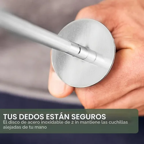Vista 3 de WALDWERK Varilla de Afilado Premium - Acero de Afilado Hecho de Acero Endurecido con Elegante Mango de Madera - Acero de Afilado 100% Sin Plástico