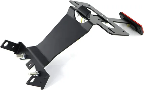 Vista 3 de Rear Tail Tidy Fender Eliminator Kit License Plate Holder Bracket CNC Fit Compatible with Ducati Scrambler 1100 2018 2019 2020 2021 2022