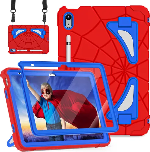 Vista 15 de Nitupai - Funda para iPad 10.2, funda para iPad de 9.ª / 8.ª / 7.ª generación, funda resistente a los golpes con protección robusta de 10.2 pulgadas