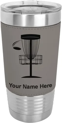 Vista 17 de LaserGram - Vaso personalizado de 20 onzas, Disc Golf (estilo béisbol)