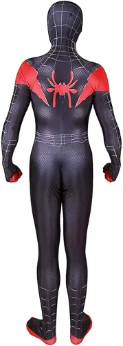 Vista 3 de Disfraz de Gwen para adultos y niños buena elasticidad y transpirabilidad traje de cosplay de Halloween