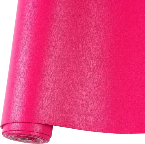 Vista 28 de Rollo de hojas de cuero sintético liso de color sólido 12"X53" (30cmX135cm), muy adecuadas para hacer manualidades, aretes de cuero, lazos, costura