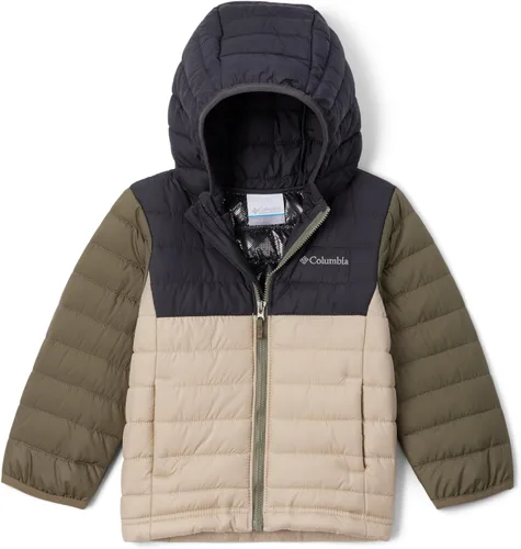 Vista 4 de Columbia Powder Lite - Chaqueta de invierno con capucha para niños