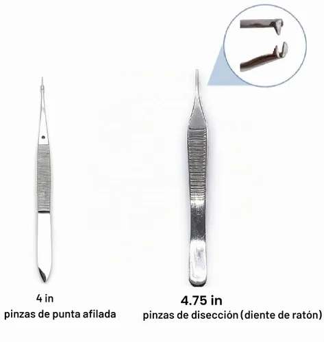 Vista 4 de Juego de herramientas avanzadas de disección de laboratorio de anatomía y biología de 26 piezas, kit completo de disección