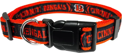 Vista 35 de Collar para mascotas Pets First con licencia NFL Arizona Cardinals, pequeño - Collar para perros resistente, fuerte y duradero. Disponible en 31