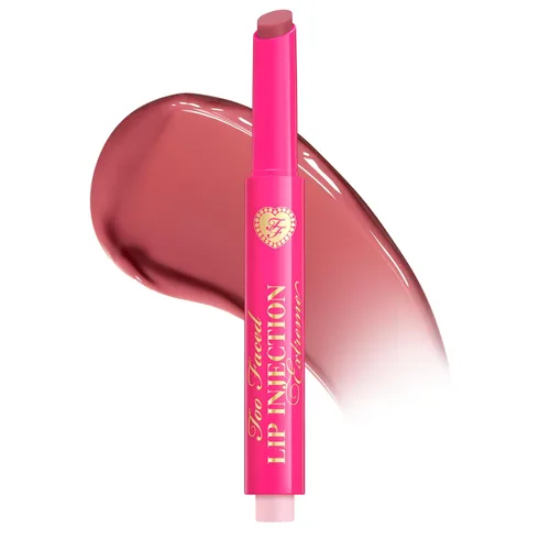 Vista 23 de Too Faced Lip Injection Lip Plumper Hydrating Lip Gloss for Fuller-Looking Lips Original, Maximum Plump, Cooling Gloss & Plumping Click Formulas