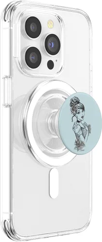 Vista 3 de Disney Retrato de Cenicienta PopSockets MagSafe PopGrip para iPhone