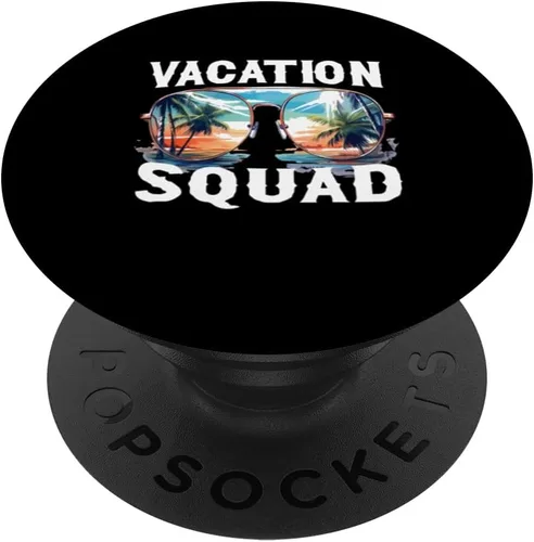 Vista 6 de Vacation Squad Gafas de sol Ocean Island Summer PopSockets MagSafe PopGrip para iPhone