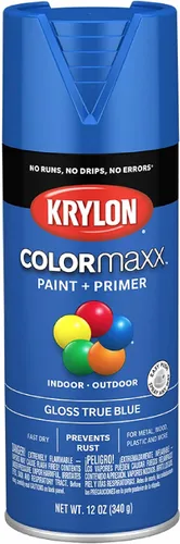 Vista 89 de Krylon K05554007 COLORmaxx Pintura en aerosol y base para uso en interiores y exteriores, color almendra satinada, 12 onzas (paquete de 1)