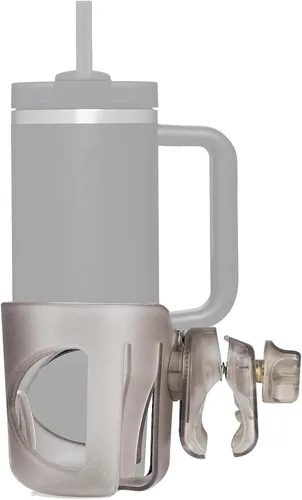 Vista 9 de Portavasos seguro para silla de ruedas (se adapta a diámetros con un ancho máximo de 1.7 pulgadas) (transparente)